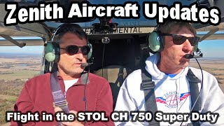 Update from Zenith Aircraft: November 2, 2023