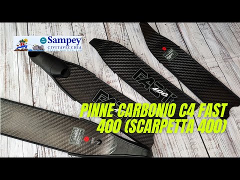 Pinne Carbonio C4 Fast 400 (Scarpette 400)
