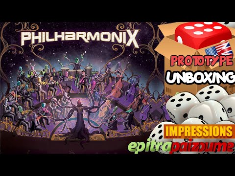 Philharmonix - Prototype Unboxing & Impressions (EN) by Epitrapaizoume