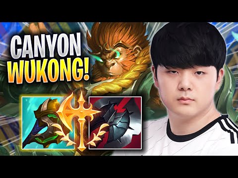 CANYON IS SO CLEAN WITH WUKONG! - DK Canyon Plays Wukong JUNGLE vs Lee Sin! | Season 2023