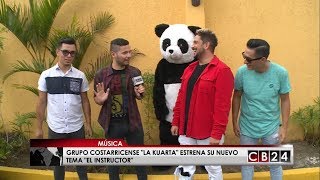 Grupo tico "La Kuarta" está de estreno con "El Instructor"