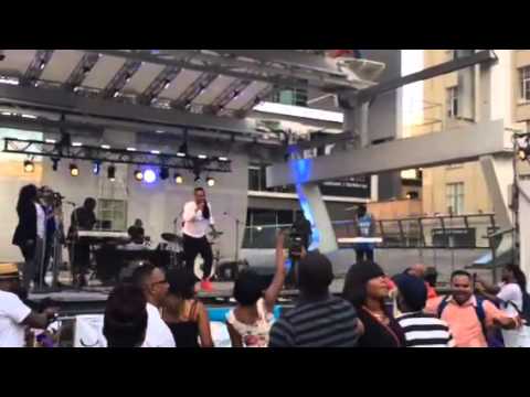 O'neil Watson - Live In Toronto  Yonge and Dundas Square