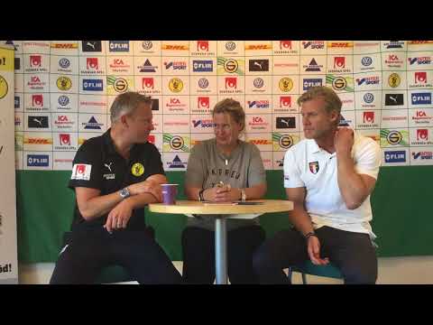 Presskonferens Frej - Gefle 24 juni 2018