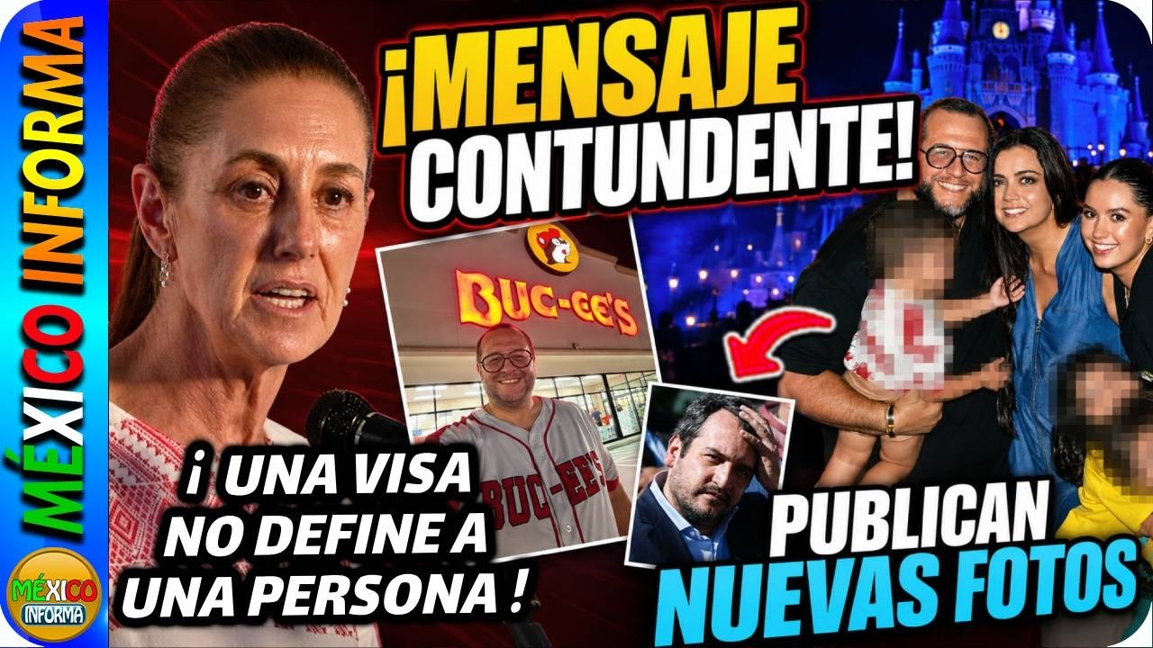 MENSAJE CONTUNDENTE DE LA PRESIDENTA DESDE TAMAULIPAS. JOSÉ RAMÓN Y SU ESPOSA PUBLICAN FOTOS EN USA.
