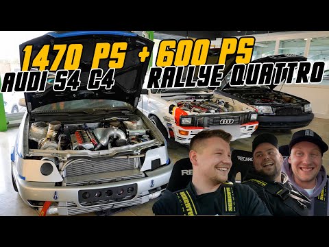 1470PS Audi S4 C4 + 600PS Rallye Quattro A2 - Die Waffen von BS CarPerformance I RD48