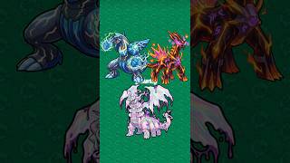 Parte 3 | ¿Y si Giratina, Palkia y Dialga cambiaran de tipo? 🌩🔥🧚‍♀️ | #pokemon #fakemon