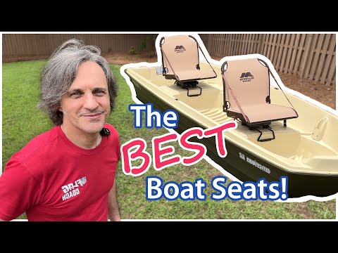 I transformed my Jon Boat fishing Experience with these AMAZING seats!