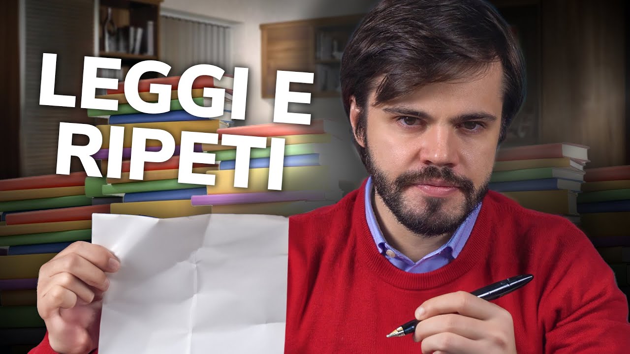 Come superare il metodo LEGGI E RIPETI (studio universitario e a scuola)