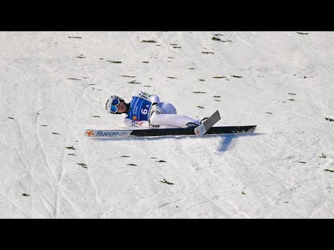 Timi Zajc 161,5m (fall) - Willingen 2023 | ORF