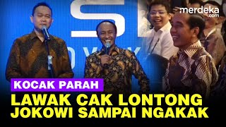 Download lagu [FULL] KOCAK BANGET! Lawakan Cak Lontong Bikin Jokowi Tertawa Ngakak mp3