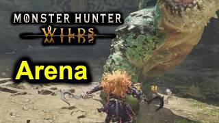Monster Hunter: Wilds - First Time Arena #monsterhunter #monsterhunterwilds