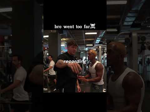bro crashed out ☠️ @connorsinann #funny #gymbro #sinann #fitness #gymrat