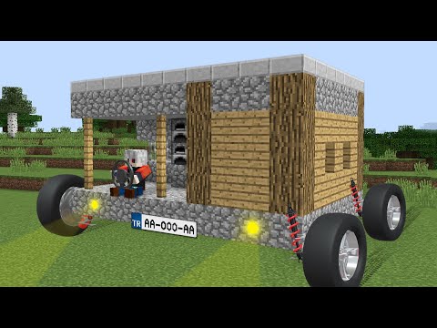 $1000 CAR HOUSE - Minecraft
