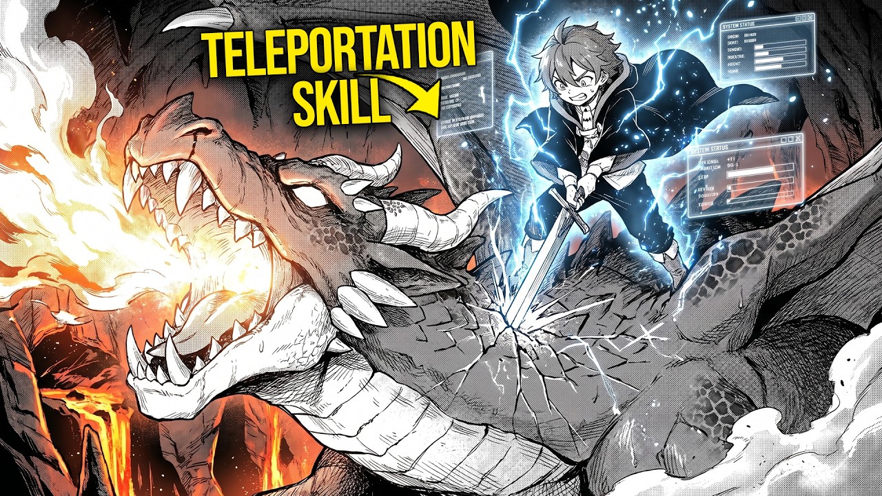 Reincarnated As A Noble, His "TRASH" Teleportation Magic Solos S-RANK Dragons | Manga Recap