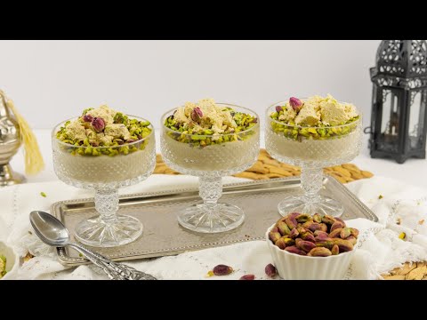 CRÈME DE SORGHO | SOHLOB TUNISIEN (فكرة للسحور مشبعة🌙⭐ صحفة درع تونسية (سحلب تونسي