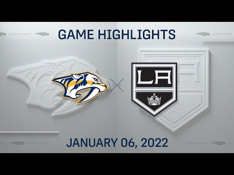 NHL Highlights | Predators vs. Kings - Jan. 6, 2022