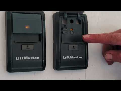 reset garage door remote tutorial