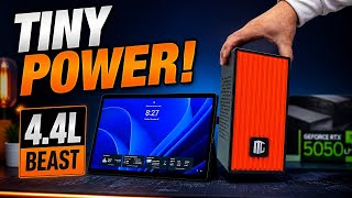 4.4L A07 Case Mods + RTX 5050 LP: BUDGET Mini ITX Build!