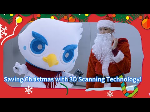 🎅🎄Saving Christmas with 3D Scanning Technology 🎁✨