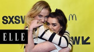 Maisie Williams and Sophie Turner’s Adorable IRL Friendship | ELLE