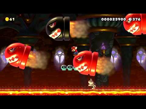 Roy's Inferno Castle by Ryan3 🍄 Super Mario Maker 2 #adk 😶 No Commentary