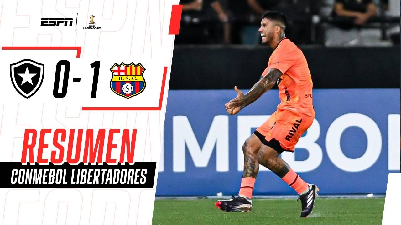 EL ÍDOLO DIO EL GOLPE EN BRASIL Y AVANZÓ A LA FASE DE GRUPOS | Botafogo 0-1 Barcelona SC | RESUMEN