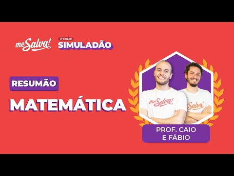 Trigonometria e Geometria Espacial: Matemática no ENEM | Resumão | 2 Simuladão ENEM 2021 | Me Salva!