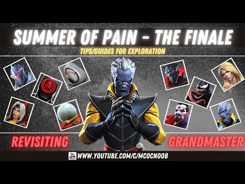 Summer of Pain - Week 10 - The Finale - Tips & Guides - Grandmaster - Marvel Contest of Champions
