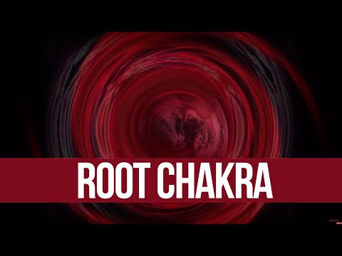 Chakra 1 Root -  Muladhara, Tail Chakra, Red Visualization (Meditation,Yoga, Music)
