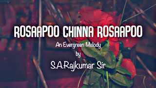 Suryavamsam- Rosappu Chinna (cover)  TajmeelSherif