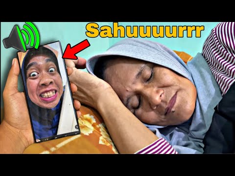 Prank mom wakes you up for sahur using Mimi Fairy's voice😂