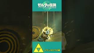 【ティアキン】上も下もガラ空きだ！？球と共に全速前進！！【祠攻略】＃Shorts