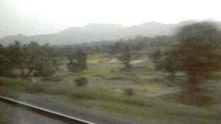 preview picture of video 'Ranchi New Delhi Rajdhani Express appoaching Sili'