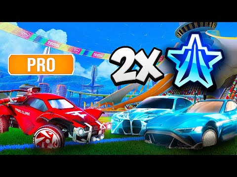 1 Pro vs 2 of EVERY rank until he loses (Rocket League)
