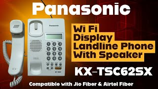 Download lagu Panasonic Display Landline Phone with Speaker 🔥 Model No KX-TSC62SX  mp3