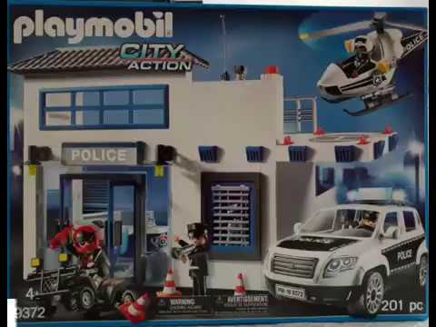 Playmobil Polizeistation 9372/ 201 Teile