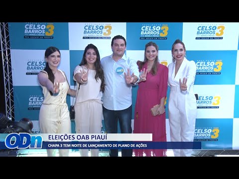 Chapa 03 das eleições da OAB Piauí lança plano de ações 29 10 2021