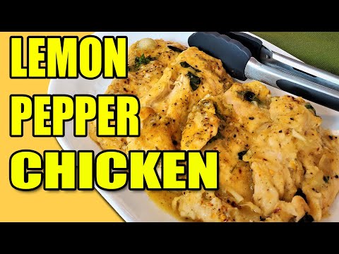 How to Make Lemon Pepper Chicken with Pasta Tonight!