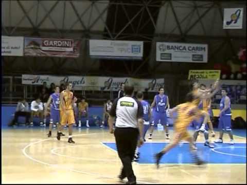 Angels Santarcangelo 2010-2011 - Gianluca Tinè - Basket Top low motion