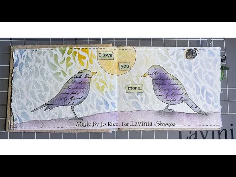 Mindful Monday with The Songbirds by Jo Rice - A Lavinia Stamps Tutorial