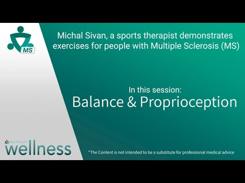 Multiple Sclerosis Exercises - Balance and Proprioception logo