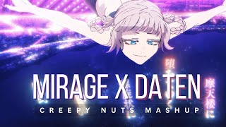 Download lagu Daten x Mirage (AMV) - Call of the Night S1, S2 Mashup (Creepy Nuts Mashup) mp3