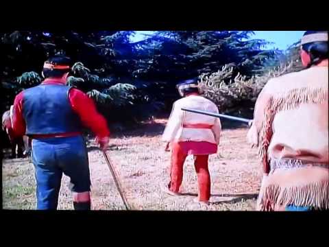 BNNZA Season 2, Episode 12 Adam Cartwright fights Indians & gets knocked unconsciou