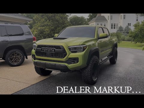 HOW MUCH I PAID for my 2022 Toyota Tacoma TRD Pro?