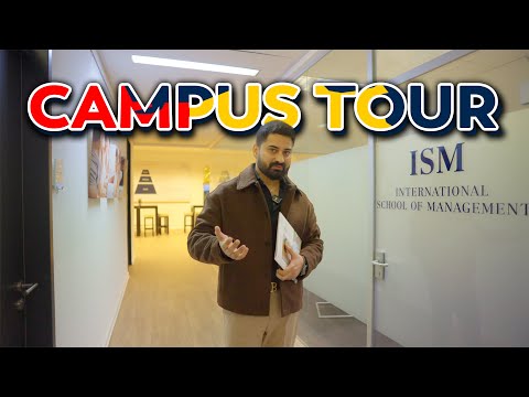 ISM Germany Campus Tour | Study in Berlin 2025 #ISMGermany #BerlinCampus #studyabroad #campustour