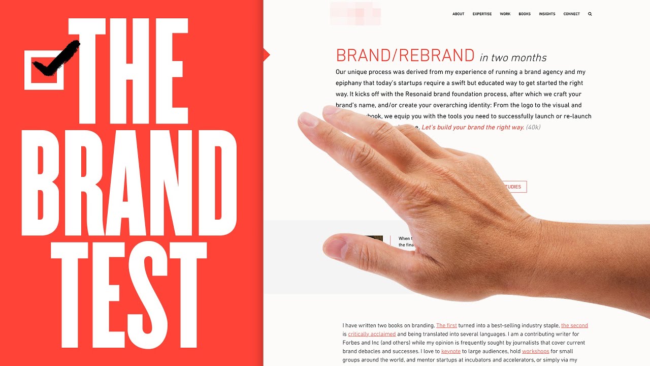 The Brand Test By Strategist Fabian Geyrhalter