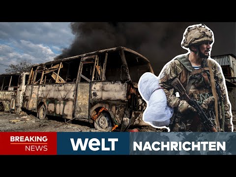 SCHLACHT UM DONBASS: Ukraine - Blutiger Abwehrkampf unter Trommelfeuer | WELT Newsstream