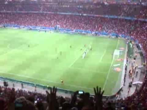 Vitoria x luverdense. Gol de Escudeiro