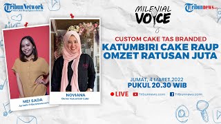 MILENIAL VOICE: Berawal Coba-coba, Katumbiri Raup Omzet Ratusan Juta dari Custom Cake Tas Branded