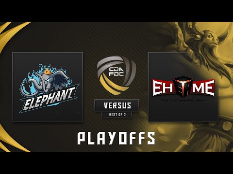 Ehome vs Elephant Game 1 (BO3) | CDA FDC Season 2 Lower Bracket Playoffs